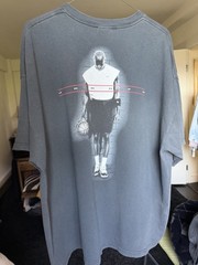 Vintage RARE NIKE Jordan Fear Is An Illusion T shirt XXL Concord 11