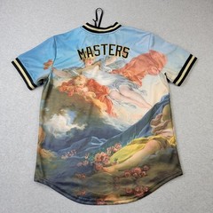 Hudson Outerwear Shirt Mens 2X V-Neck Pablo Masters Graphic Streetwear Jersey