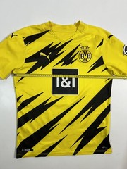 Rare Borussia Dortmund 2020-2021 Home Football Jersey Size M #9 Haaland