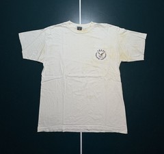 Vtg Chaps Ralph Lauren Single Stitch Pocket T Shirt Large Made In USA 90s Flaws