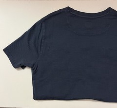 Common People T Shirt Men’s XL Ottoman Texture navy blue Short Sleeve NWT S