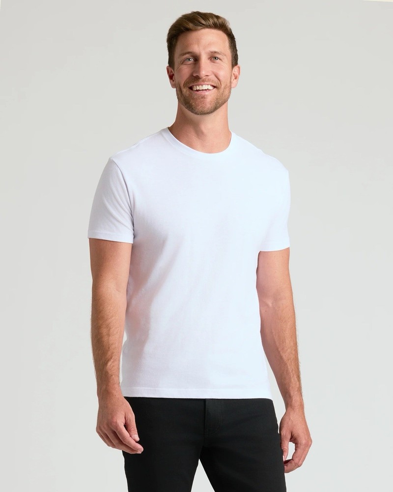 True Classic Men’s White T-Shirt Size M Regular Fit MPN TCT4000WHITEM