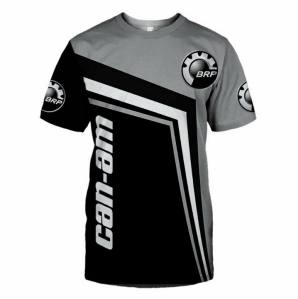 Hot CAN AM 3D Full Printing BRP T-Shirt Size S To 5XL