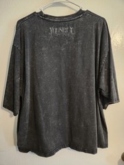 YoungLA 4021 Skull Dagger Graphic T-Shirt Black Acid Wash Men’s L Oversized YLA