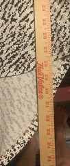 RISE AS 1NE White/Black Shirt w/Zippers High Low Shirt Medium Item #1161