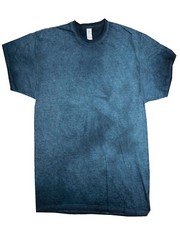 Multi-Color Oil Wash T-Shirts Adult Small to 3XL 100% Cotton Short Sleeve