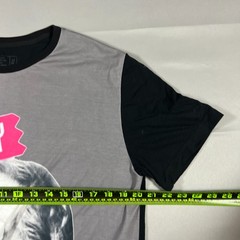 Betty White Hot Graphic T Shirt Mens XL Gray Black Cotton Stretch Straight Hem