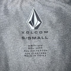 Volcom Stone Hawaii Logo T Shirt Mens S Gray Skate Surf Tee Anti-UV 50+ UPF