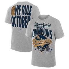 Big & Tall Los Angeles Dodgers World Series Champs Locker Room T-Shirt 3X 4X 5X