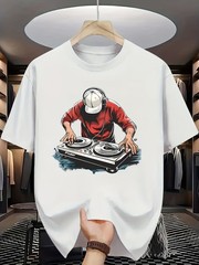 Men’s Trendy Graphic T-Shirt Casual Streetwear Sport Fitness Outdoor Tee