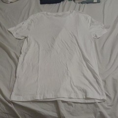 Gap Classic Cotton Men’s Solid White Crew Neck Short Sleeve T-Shirt Size M