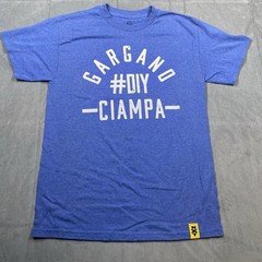 WWE NXT Johnny Gargano Tomasso Ciampa Shirt Men’s Small Blue #DIY Tag Team NWOT