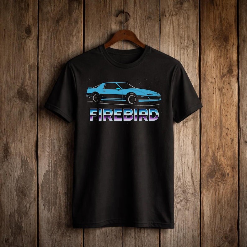 3rd Gen Trans Am Shirt, Retro Firebird Graphic Tee, Classic Muscle Car Apparel