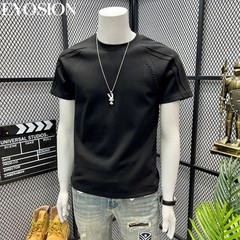 Premium Men’s Cotton Short Sleeve Slim Fit Casual Crew Neck Fashion T-Shirt