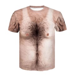 Men’s 6-pack Abdominal Muscle T-shirt 3D Printed Short Sleeved Fitness