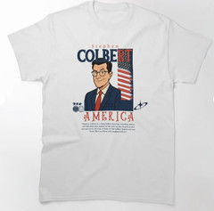 Stephen Colbert T-Shirt Design – Satire Icon Classic T-Shirt