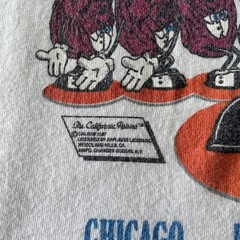 VINTAGE California Raisins Shirt Mens Medium Single Stitch Grapevine 80s Read