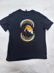 Teddy Swims Tour Gift Shirt For Fans Dbl Sided Epic Graphic Men’s L Blk EUC