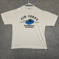 US Air Force Gunnery School T Shirt XL Las Vegas Nevada Military