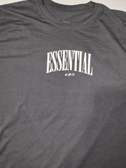 GSTR Essential Dark Gray Graphic T-Shirt