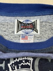 Hustler Vintage 90s Bodybuilding Best Striped Cotton Crew Neck Sleeveless 2
