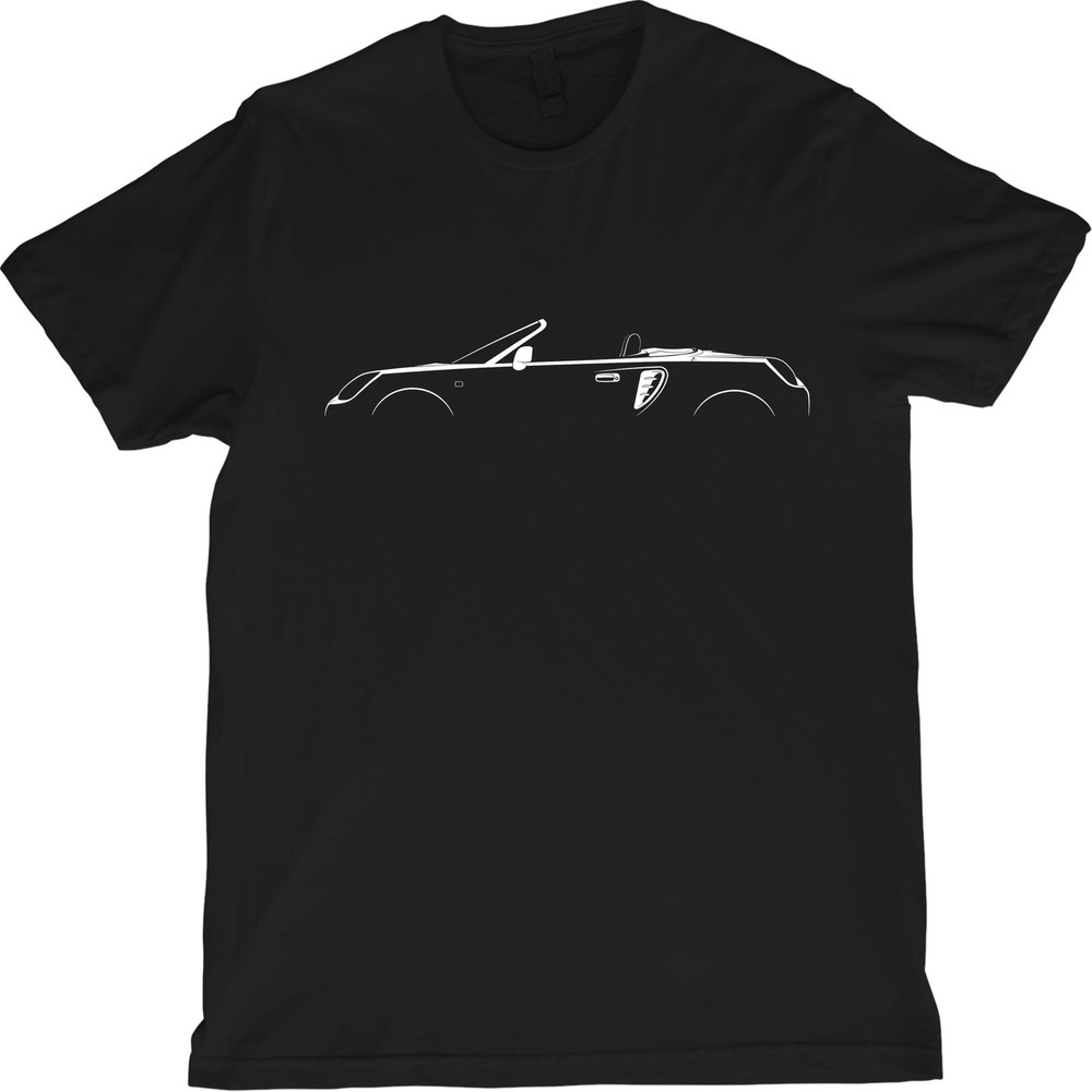 MR2 W30 Silhouette T-Shirt Modern Roadster Sports Car Outline Tee