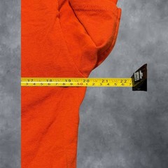 Fruit of the Loom Reno Nevada The Biggest Little City Orange Graphic T-Shirt L
