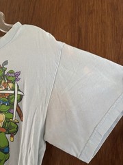 Y2K TMNT Casey Jones w Group Graphic Distressed Men’s M