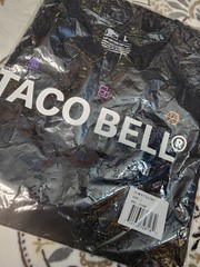 Taco Bell Employee Black T-shirt Size Large