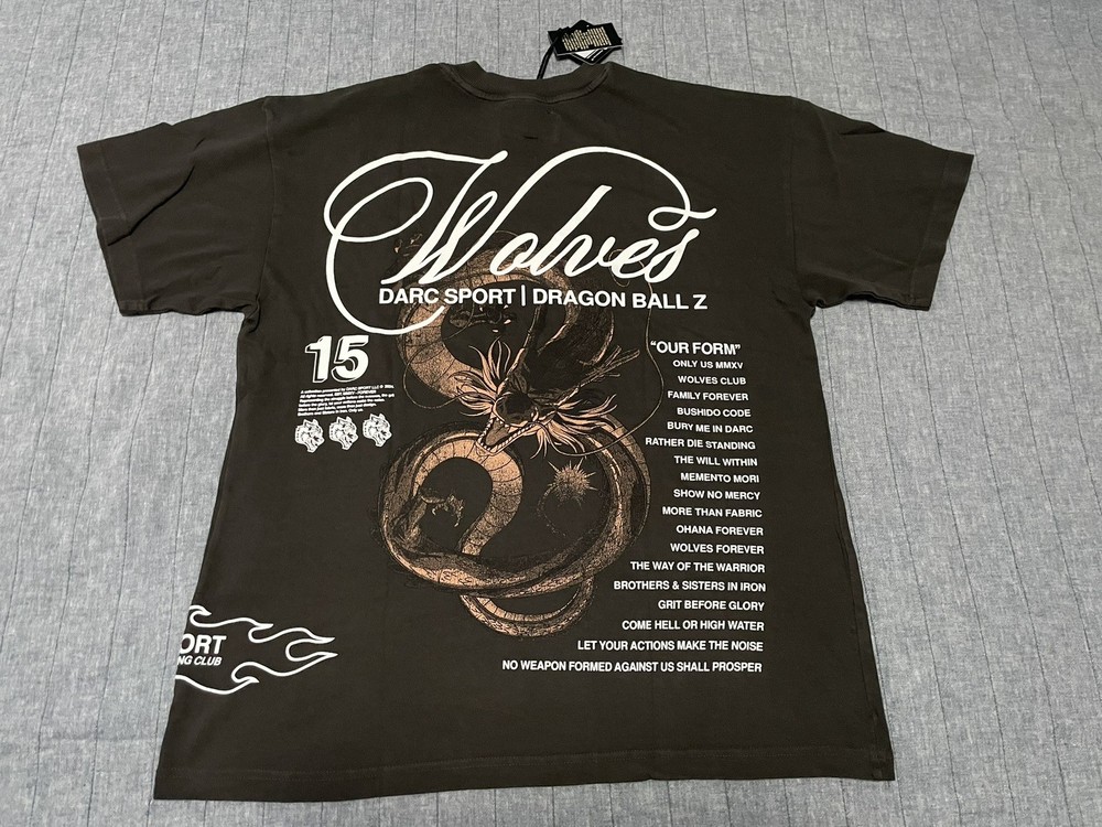 Darc Sport x Dragon Ball Z 1 of 500 Shenron Summoned Premium Tee M