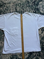 Vintage 90s Gap Pocket T-Shirt White Faded Distressed XL Single Stitch USA