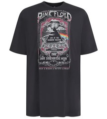 D555 Duke Big Mens Pink Floyd Printed T-Shirt Licensed 2XL 3XL 4XL-10XL (601813)