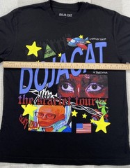 Doja Cat The Scarlett Tour T-Shirt Black Size Large