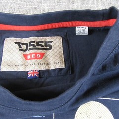 D555 T Shirt Mens 3XL Red “Elite Class Yacht Team”
