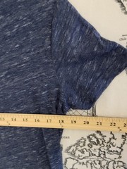 Banana Republic Men’s Tech Cotton T-Shirt Blue Moisture Wicking Size M