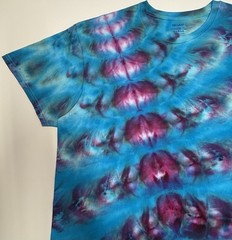 Handmade Ice Tie Dye Adult T-Shirt Unisex Size XL Multicolored Gildan Tee NEW