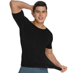 Men’s Seamless Slimming Body Shaper Vest Abdomen T-Shirt Compression Sport Tank