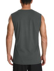 Mens Tank Tops UPF 50+ Sleeveless Shirt Casual Gym Workout Shirts Muscle T-Shirt