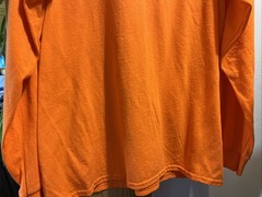 Realtree Long Sleeve T-Shirt Mens Size XL (46-48) Safety Orange.