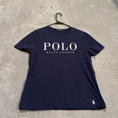 Polo Ralph Lauren Shirt Mens Medium Blue POLO Logo Tee T-Shirt Custom Slim Fit