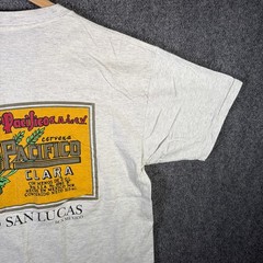 Vintage Pacifico Shirt Mens XL Gray 90s Beer Mexico Funny Cerveza Alcohol