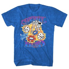Men’s Grateful Dead Las Vegas Sphere Collection On Blue Mineral Wash Tie Dye