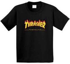 Thrasher Magazine – Awesome Flaming Unisex T Shirt