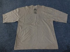 Miskeen t shirt mens XL beige graphic streetwear hiphop vintage baggy