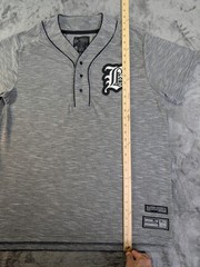 Brooklyn Xpress Premium T-Shirt Mens XXL 2XL Embroidered Logo 3 Button New York