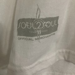 Vtg Tim McGraw Faith Hill Soul 2 Soul Tour 2006 Shirt XL Country Music Merch Tee