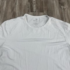 Mack Weldon Men’s Performance Crew Neck T-Shirt Large White Short Sleeve Waffle