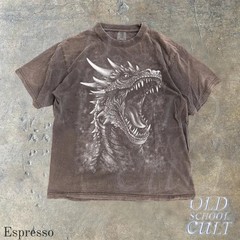Dragon Fantasy Vintage Gothic Y2k Shirt, Retro Dragon Shirt, Hand Drawn Design,