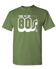 MADE IN THE ’80s – Unisex Cotton T-Shirt Tee Shirt