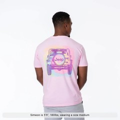 Jeep Tie Dye Wrangler T-Shirt Size S Comfort Colors Jedco Licensed
